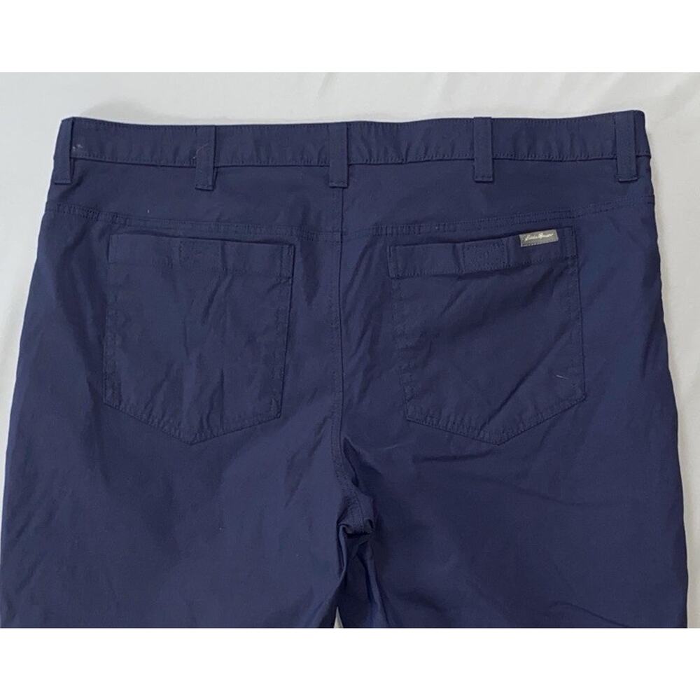 Eddie Bauer Winter Weight Fleece Lined Men's Tech Pants. Navy, Men's 40X32. EUC! - Picture 9 of 9